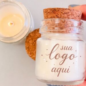 Mini Vela aromática 40g corporativo